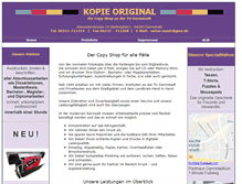 Tablet Screenshot of kopie-original.de